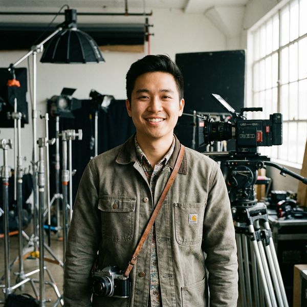 黄色仓库摄影师