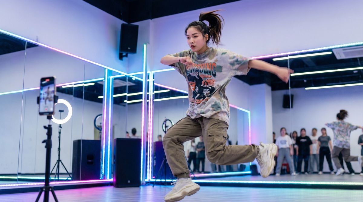 黄色仓库舞蹈视频